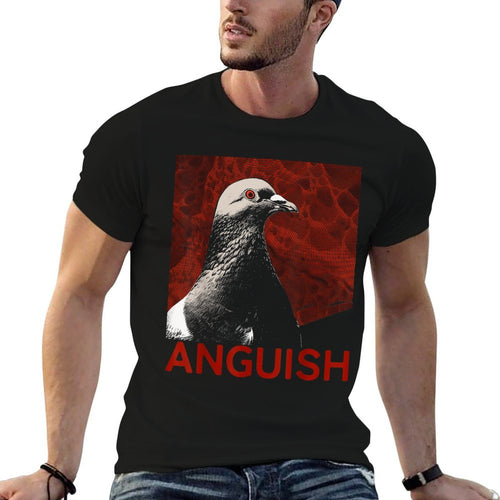 Anguish Pigeon Japanese Art Vintage Japanese Anime Lover  Versatile T-Shirt