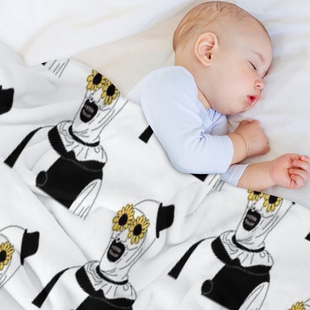 Art The Clown - Terrifier Classic Eco-conscious Throw Blanket