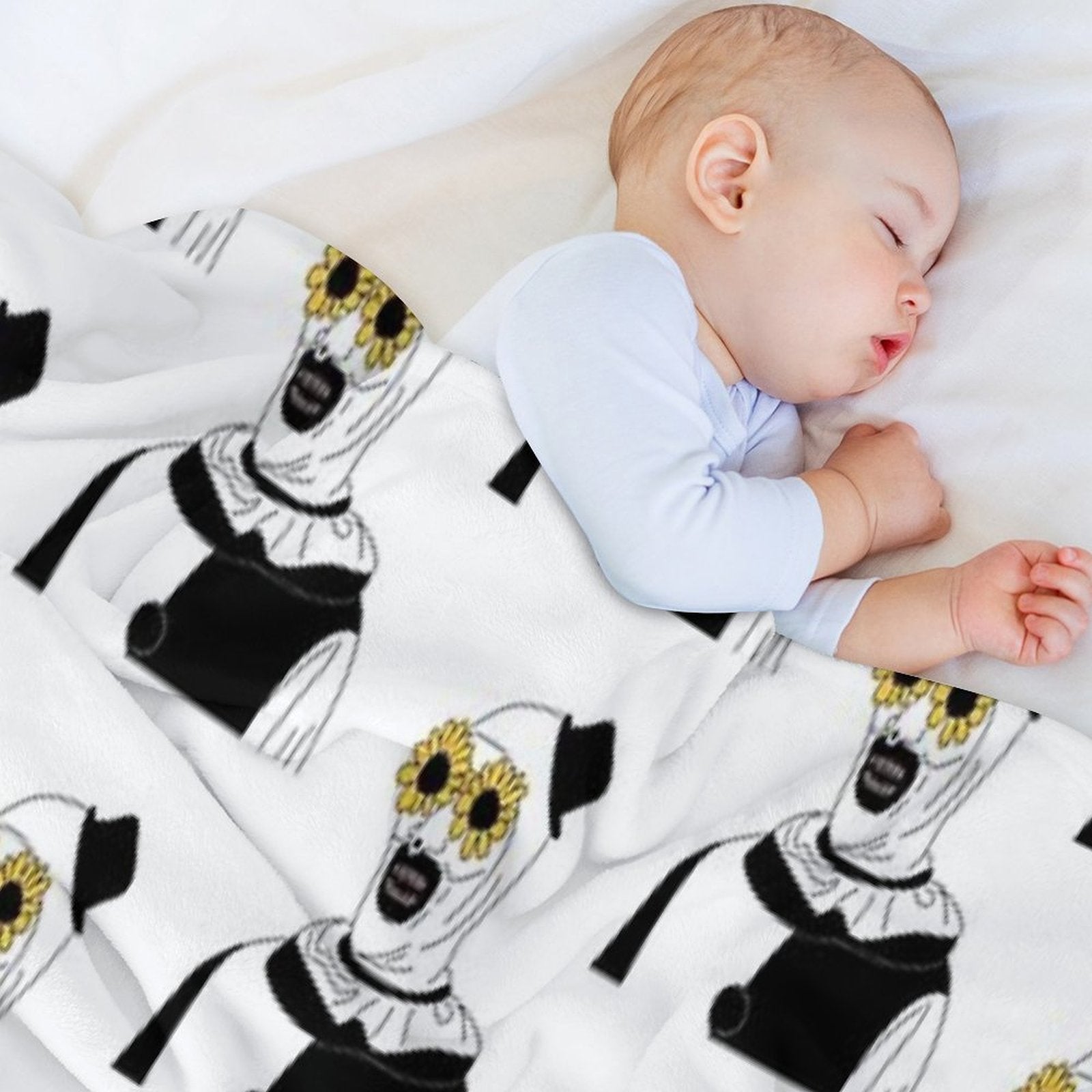 Art The Clown - Terrifier Classic Eco-conscious Throw Blanket