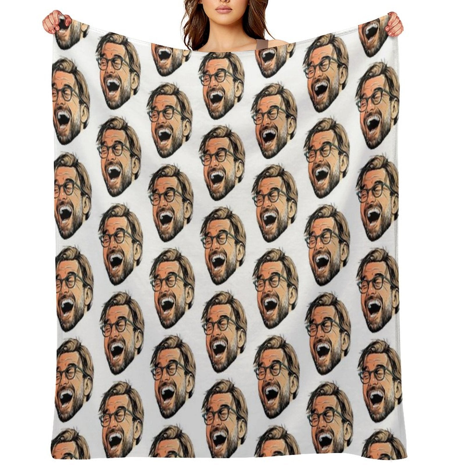 Joyous Klopp Shrink-resistant Throw Blanket