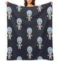 Rei Plush Design Travel-friendly Throw Blanket