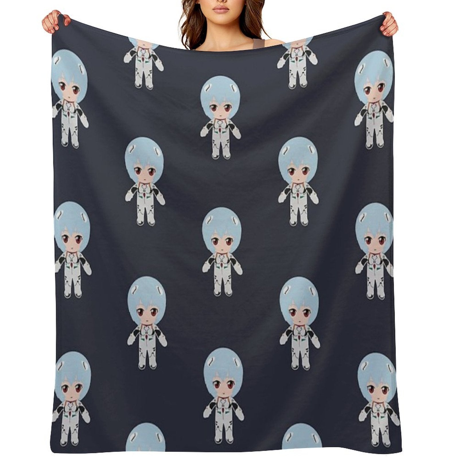 Rei Plush Design Travel-friendly Throw Blanket