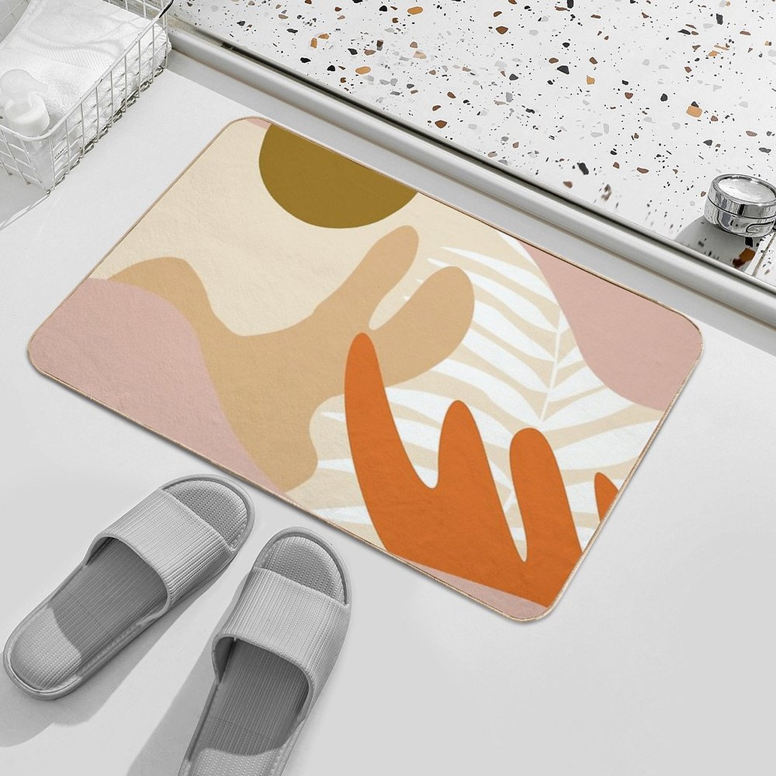 Beautiful View #minimalism #digitalart  Easy To Clean Bath Mat