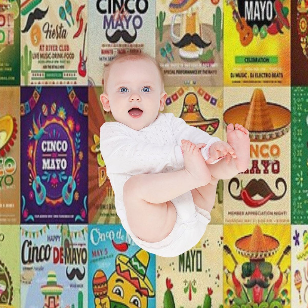 Cinco De Mayo Gift-ready Throw Blanket
