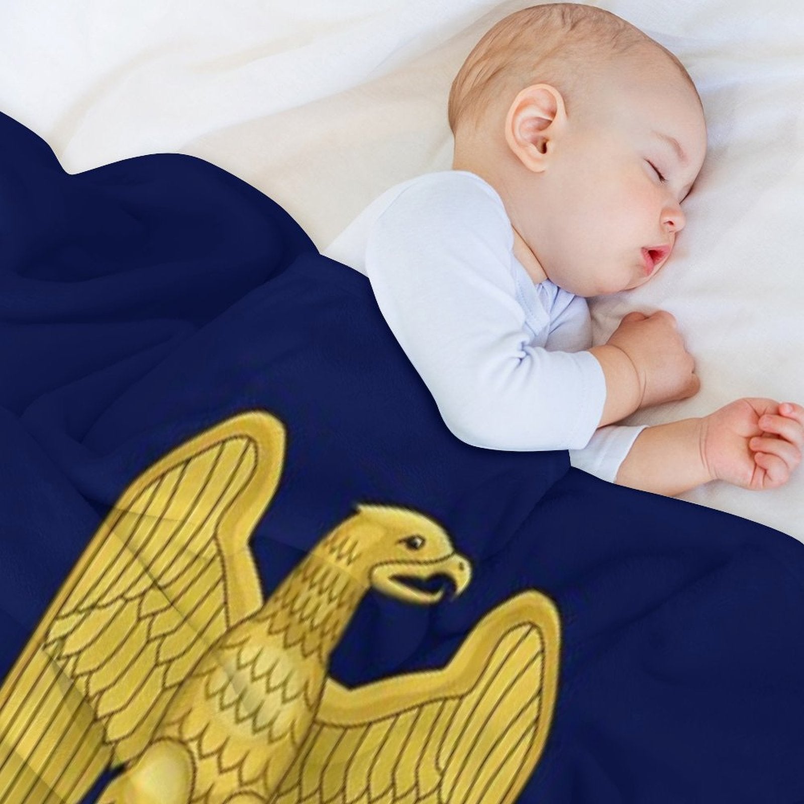 Emblème De Napoléon Bonaparte Versatility Throw Blanket