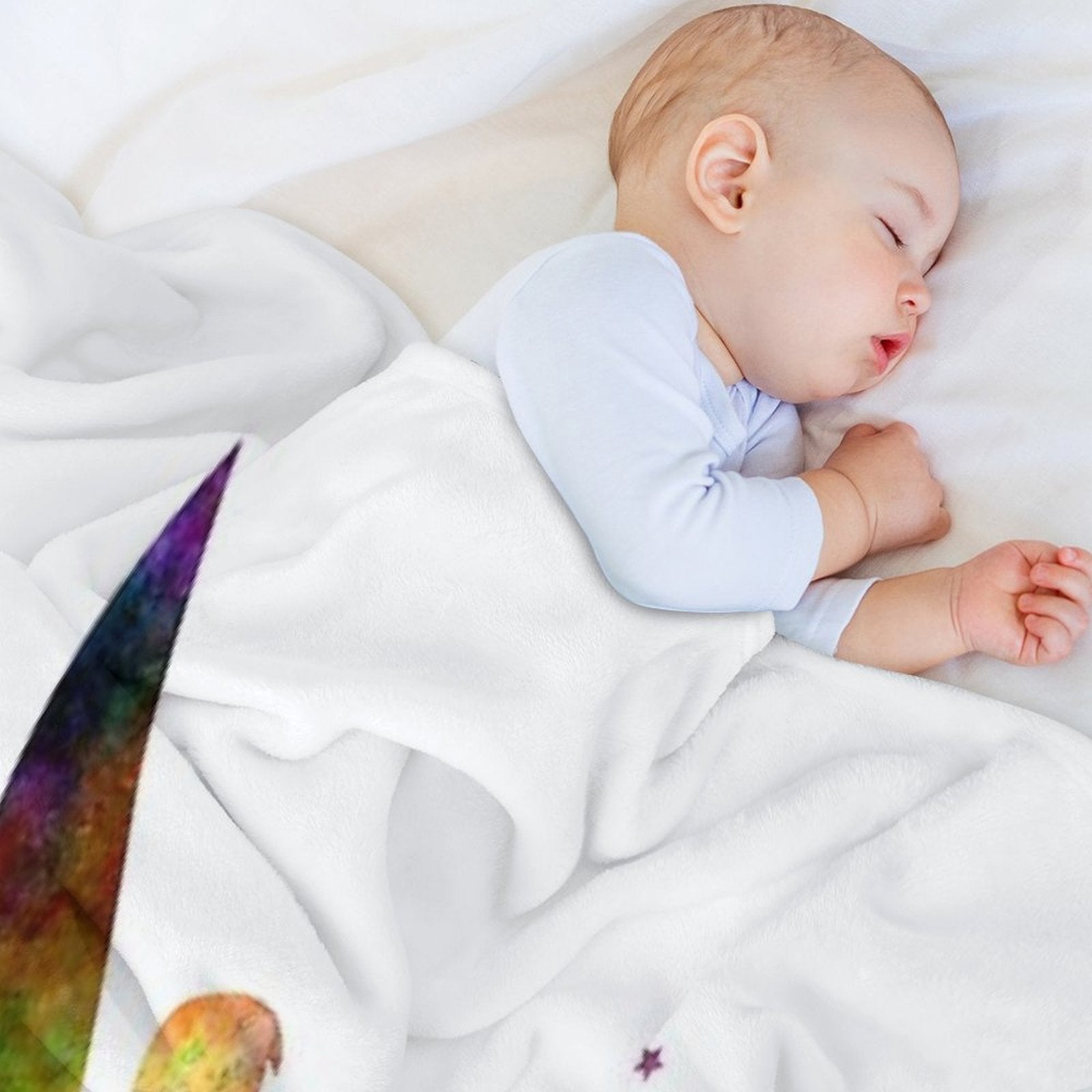 Tinkerbell in Watercolor Durable Throw Blanket