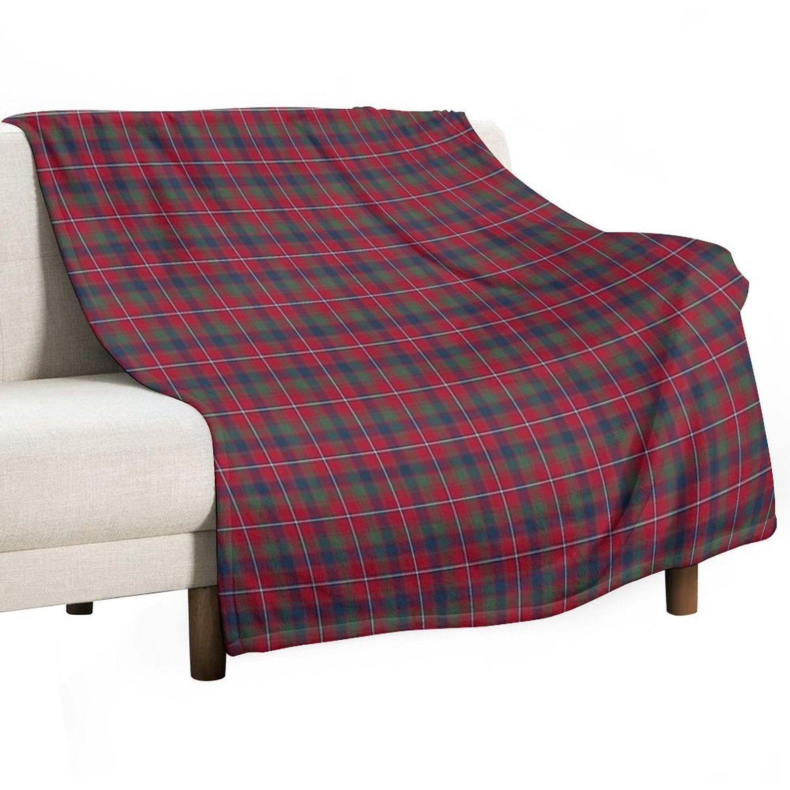 Clan Robertson Tartan Anti-pilling Throw Blanket