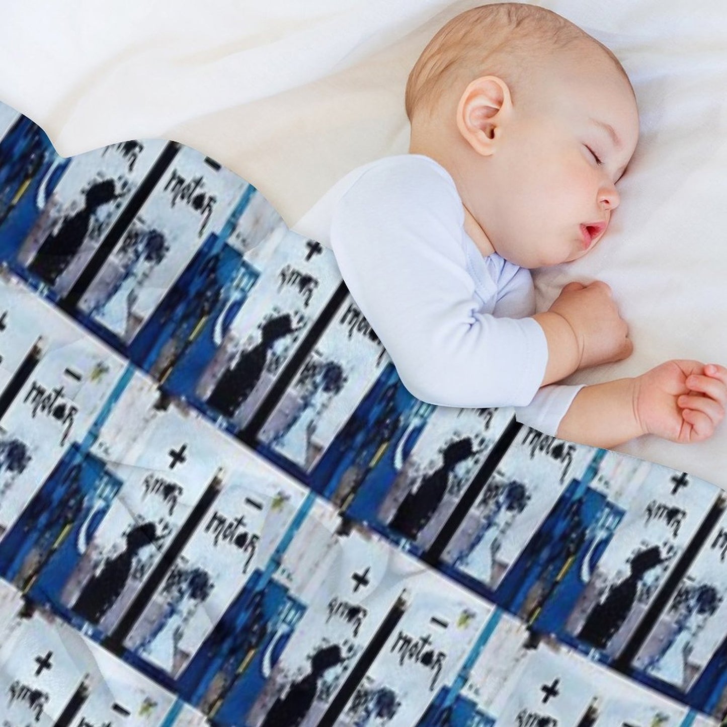 + Love - Engine Machine-washable Throw Blanket