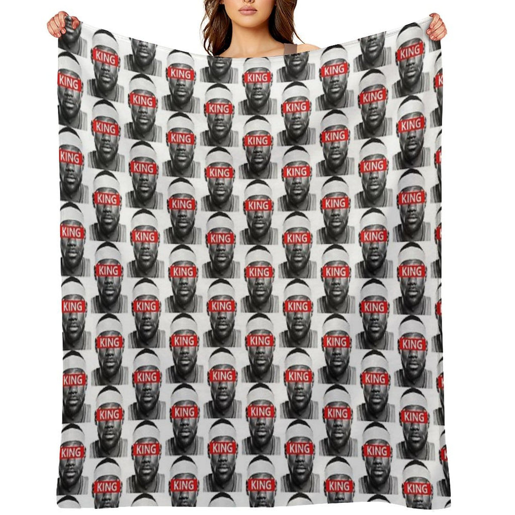LeBron James - King Anti-pilling Throw Blanket