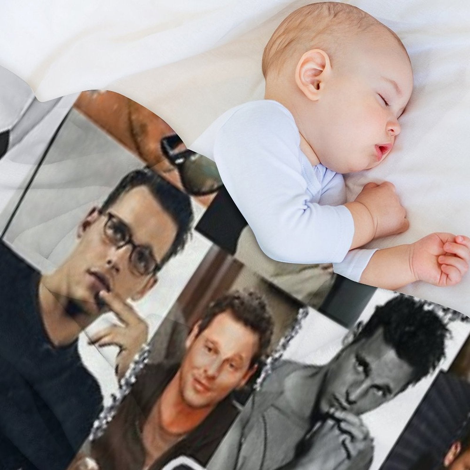 Alex Karev Collage Velvety-soft Throw Blanket