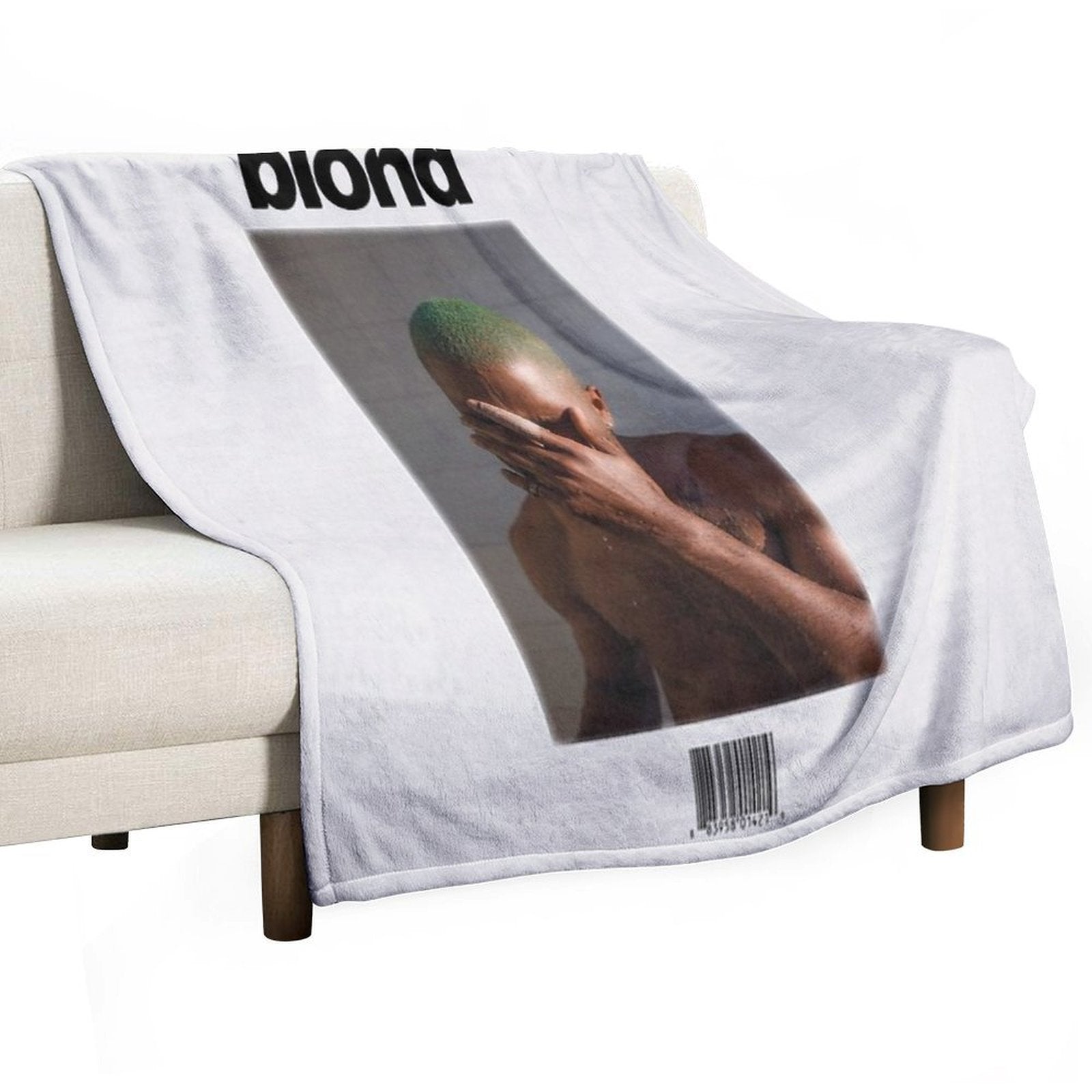 Blond Frank Ocean Album Grainy Vintage Retro Premium Throw Blanket