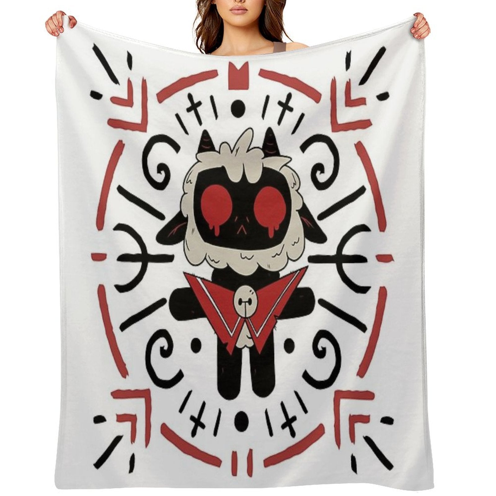 Cult Of The Lamb Magic Circle Durable Throw Blanket