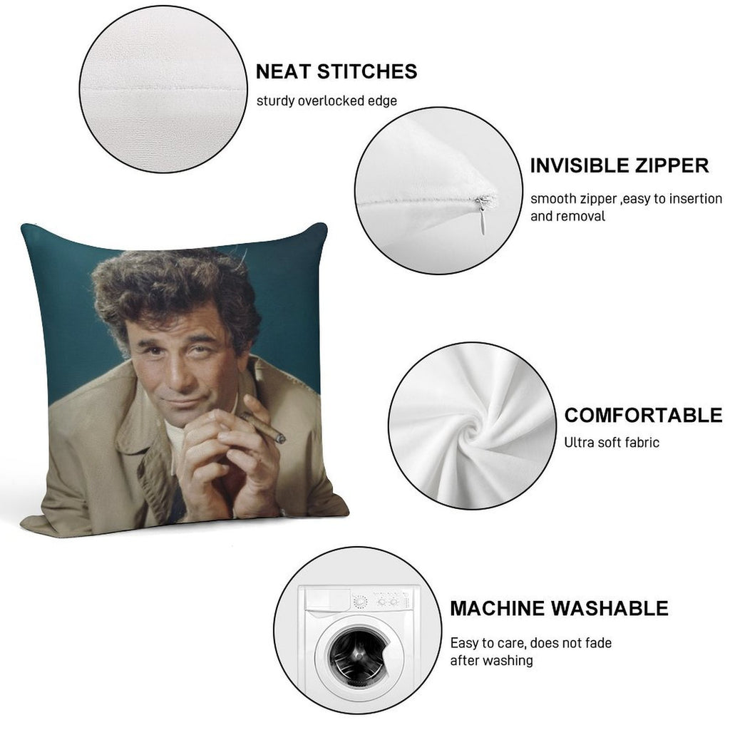 Columbo Soft Bedroom Essential Throw Pillow