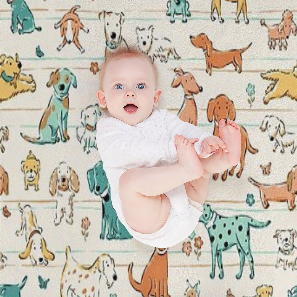 Dogs Dogs Dogs Gift-ready Throw Blanket