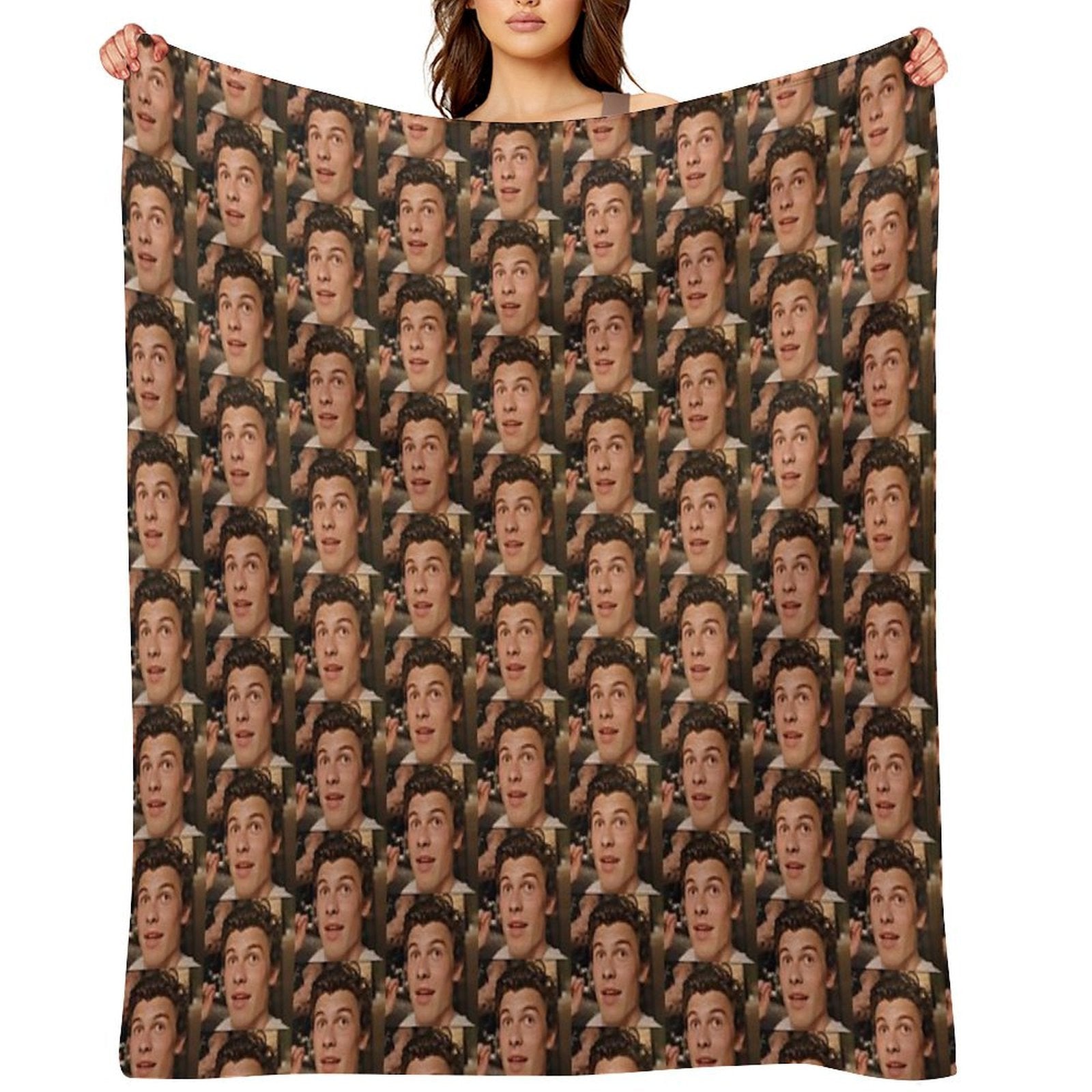 Baby Angel Shawn Mendes Anti-pilling Throw Blanket