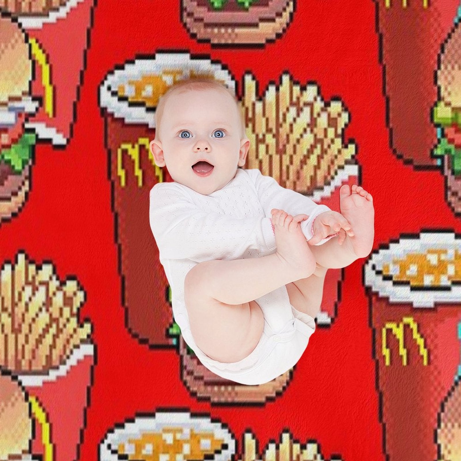 Hungry. Comfort Throw Blanket