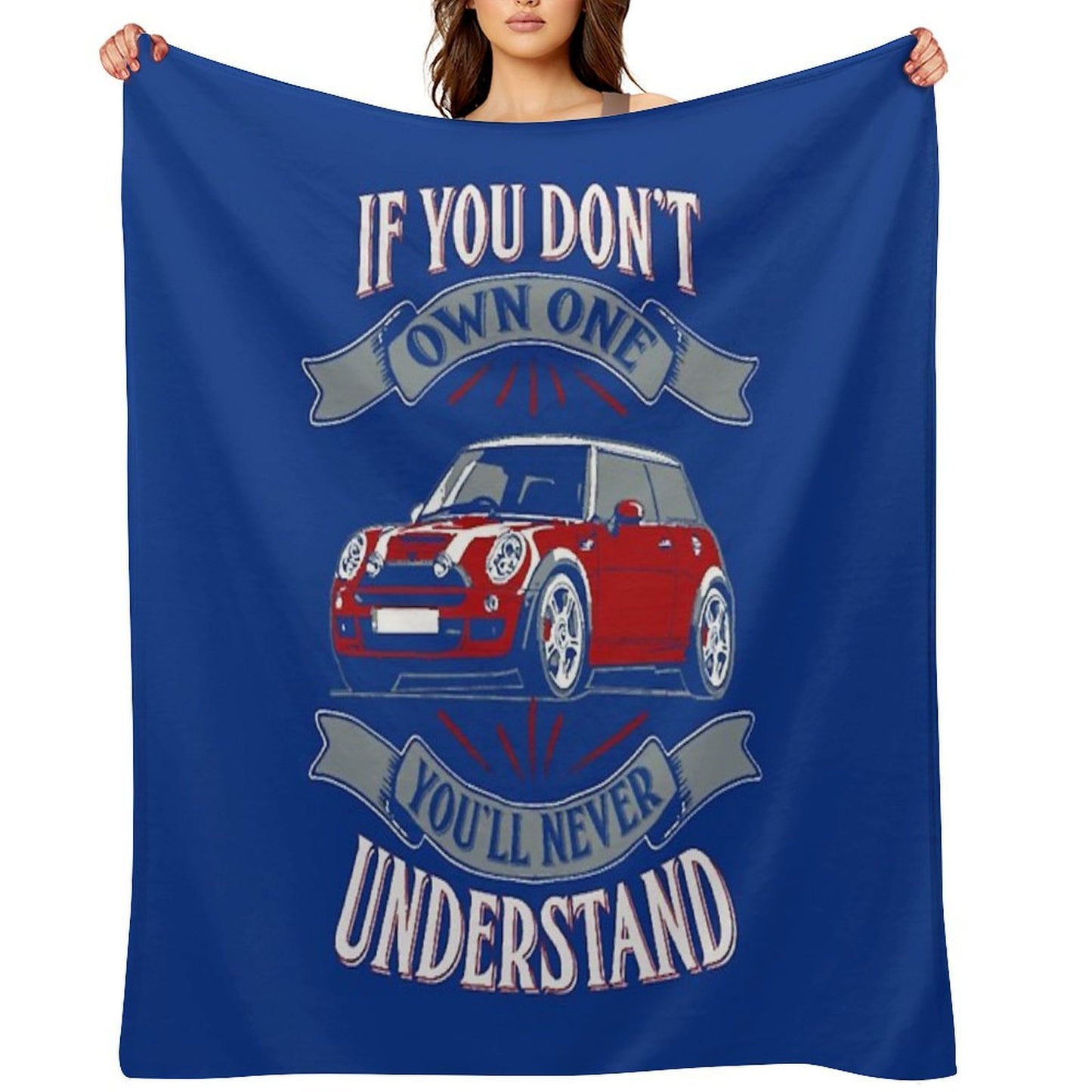 Mini Cooper - Mini Cooper - You Don't Own One Mi Shrink-resistant Throw Blanket