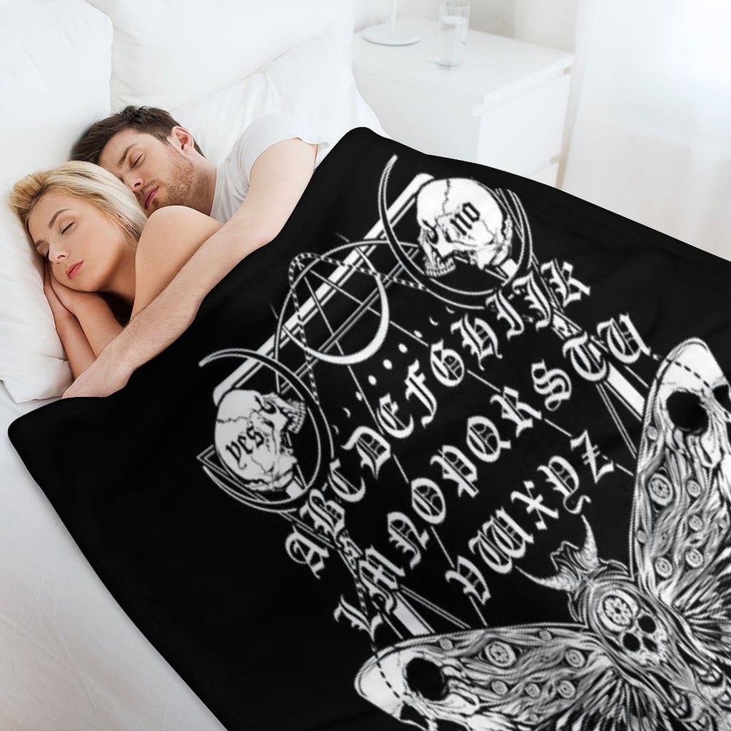 Death Moth Spirit Board Premium Throw Blanket