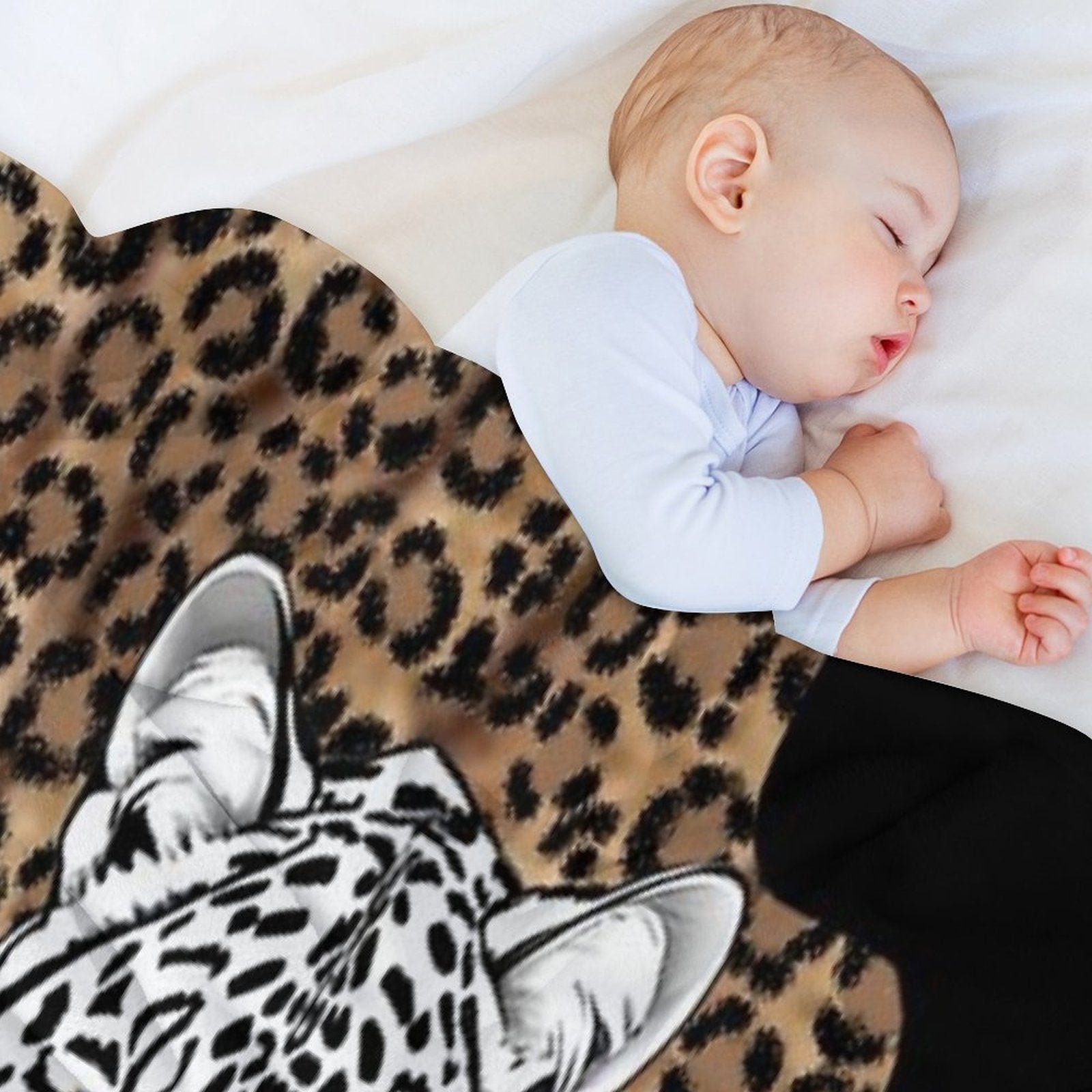 Leopard,cheetah Pattern Shrink-resistant Throw Blanket