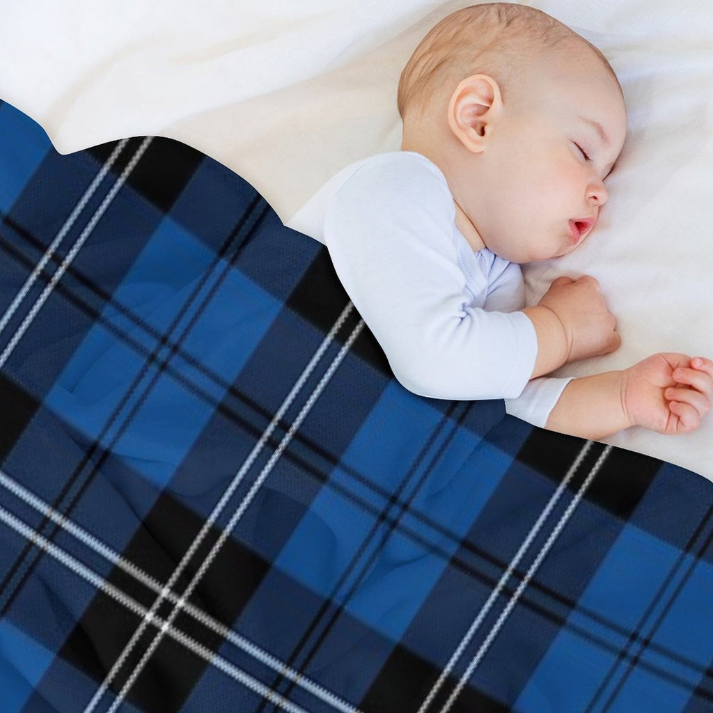 Ramsay Blue Ancient Tartan  Clan Ramsay  Cute Tartan Machine-washable Throw Blanket