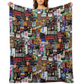 Collage II Musical Gift-ready Throw Blanket