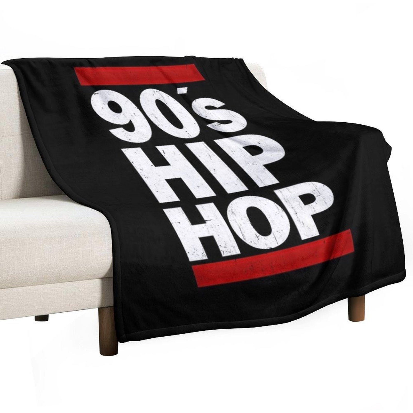 90's Hip Hop All-season Throw Blanket