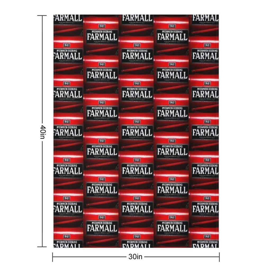 Farmall   International Harvester McCormic Deering Durable Throw Blanket