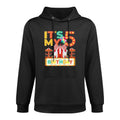 Kids 5th Carnival Birthday Party 5 Year Old Circus Birthday Colorfast Hoodie