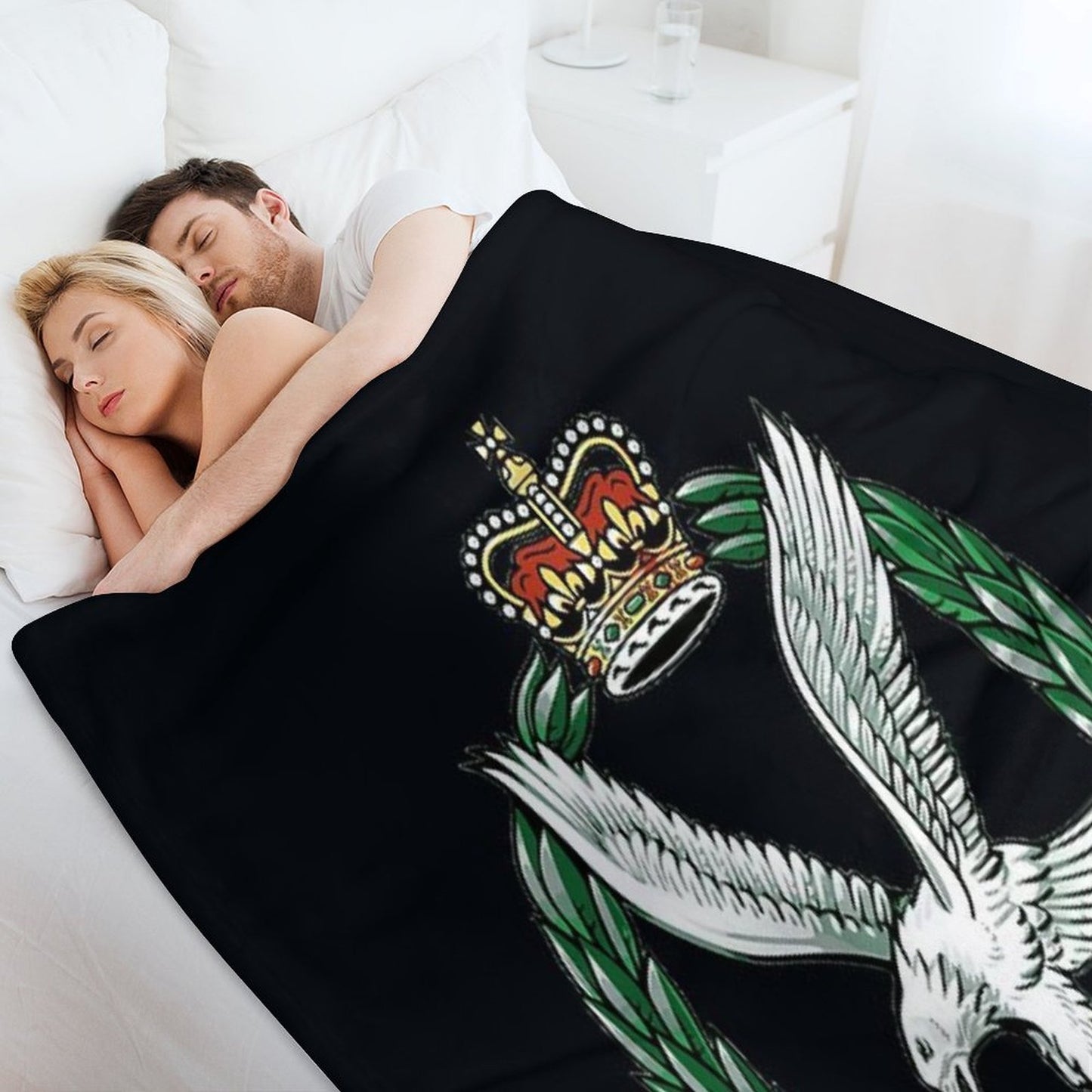 Army Air Corps (AAC) British Army Versatility Throw Blanket