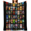 Complete Works of Stephen King Premium Throw Blanket