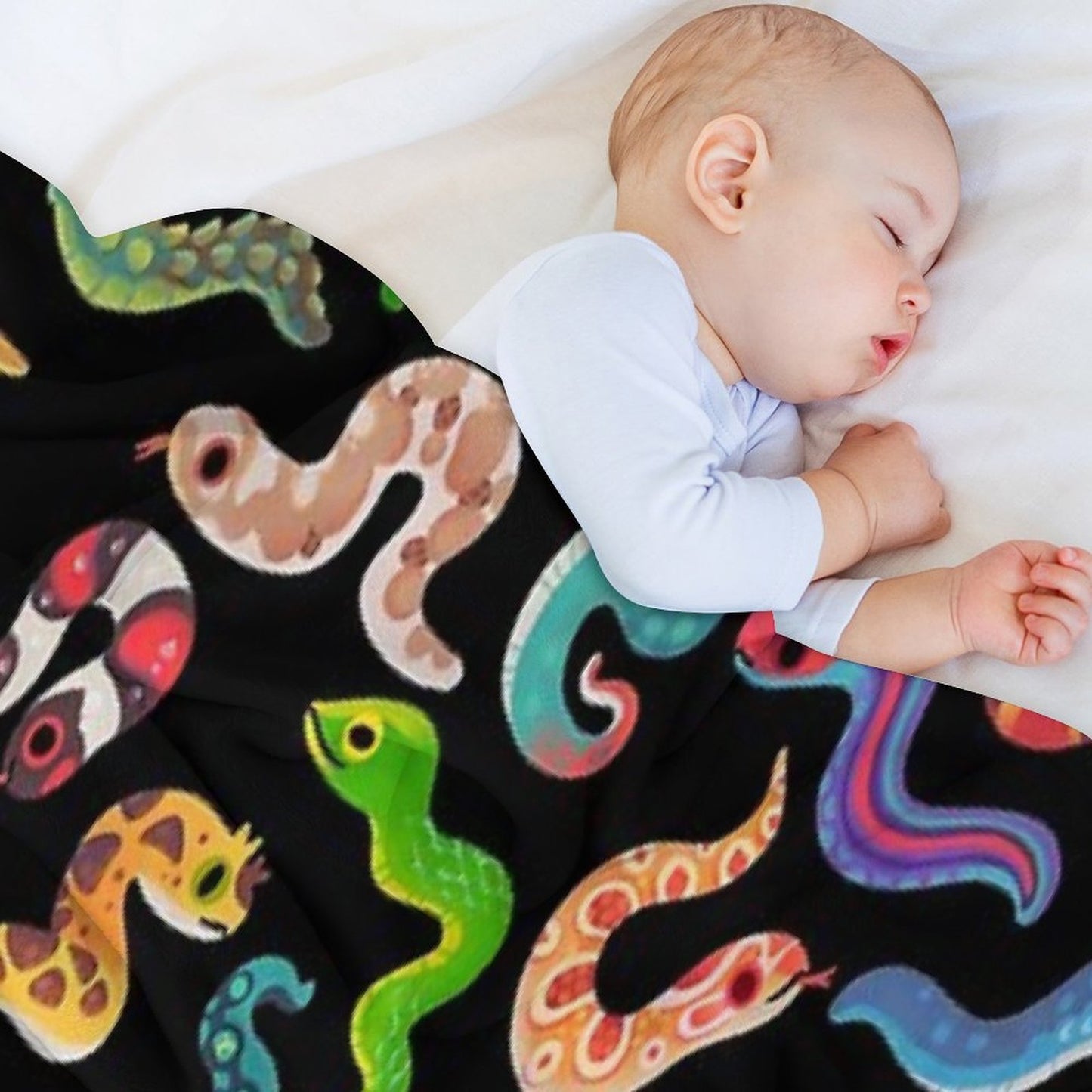 Serpent Day Quick-dry Throw Blanket