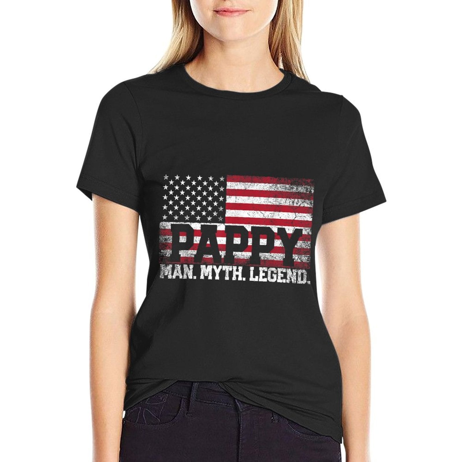 Pappy The Man The Myth The Legend Father's Day Gift Grandpa  Versatile T-Shirt