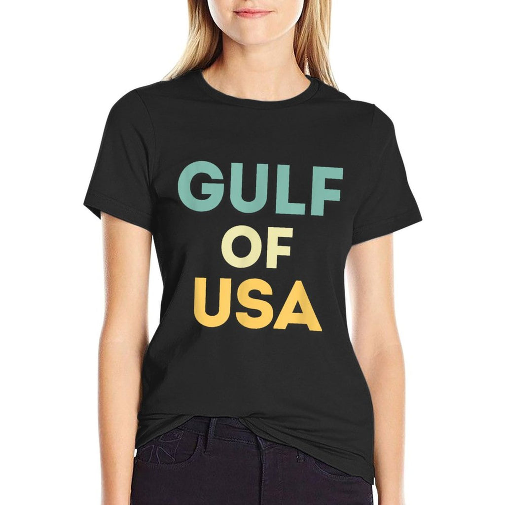 Gulf of United States of America 2025  Tagless Design T-Shirt