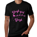 Sleigh Girl Sleigh Queen Cute Christmas Sleigh  Stretchy T-Shirt