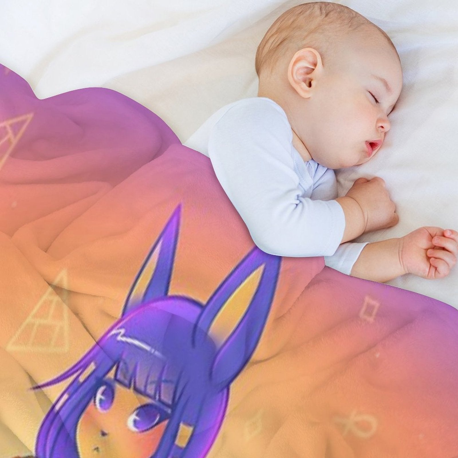 Queen Ankha! Multi-functional Throw Blanket