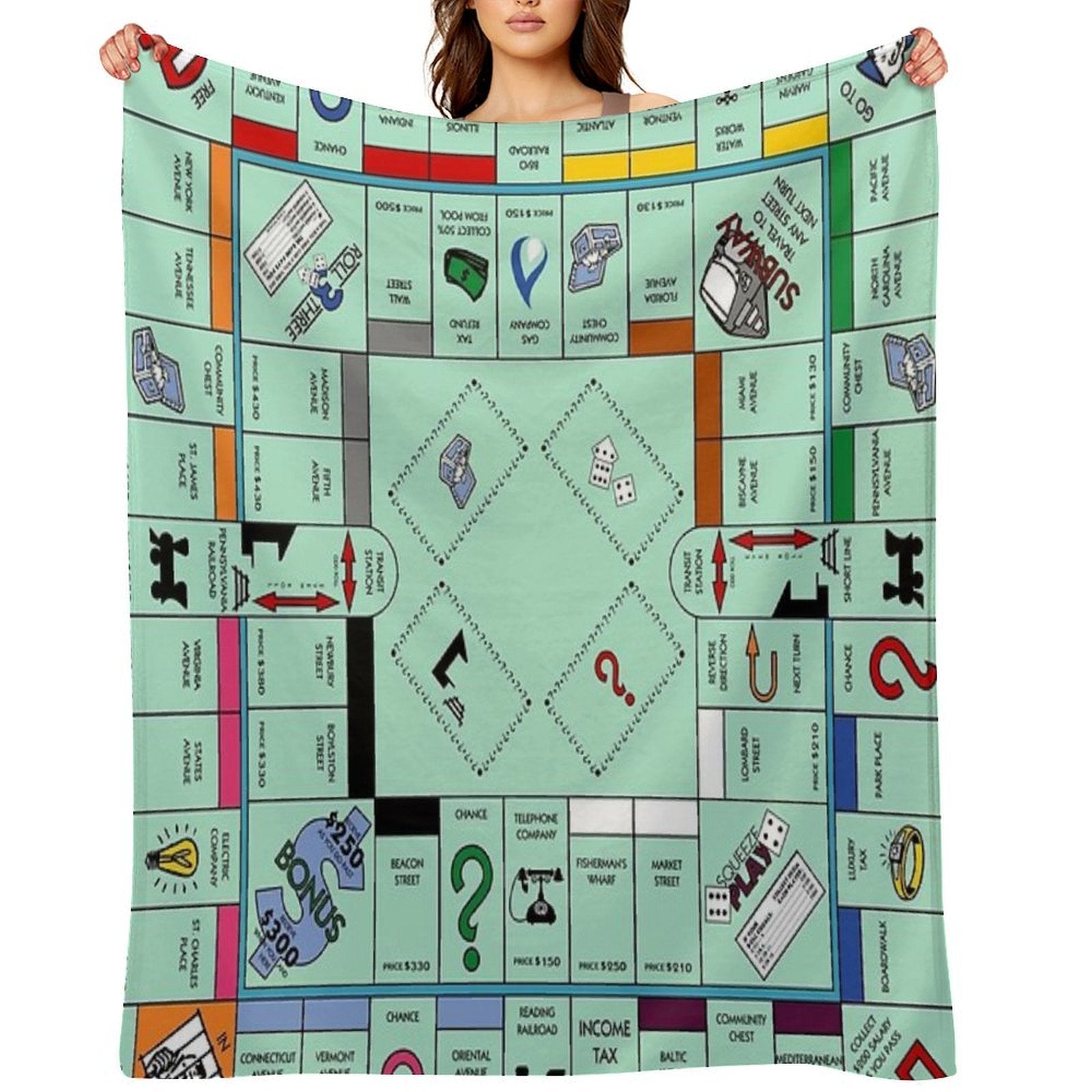 Board Durable Throw Blanket