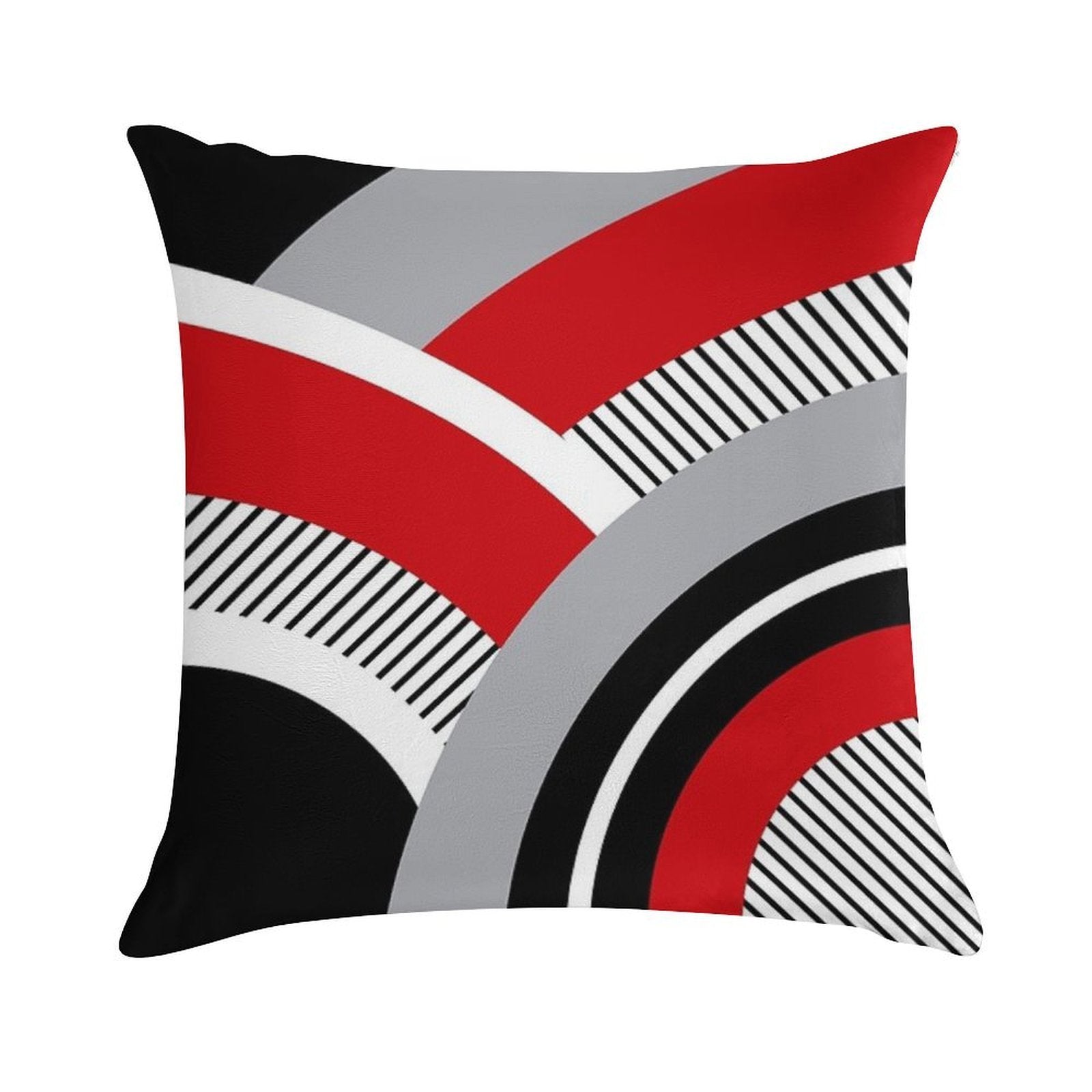 Colorful Geometry Soft Easy Maintenance Throw Pillow