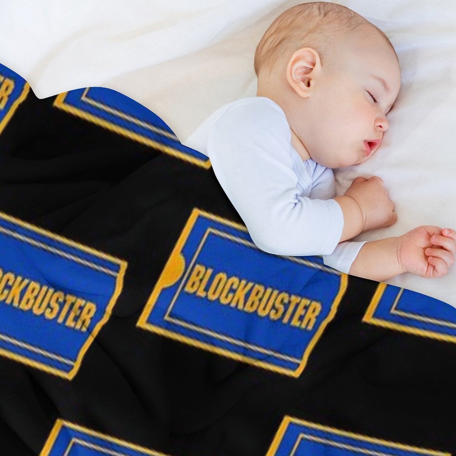 Blockbuster Logo Travel-friendly Throw Blanket