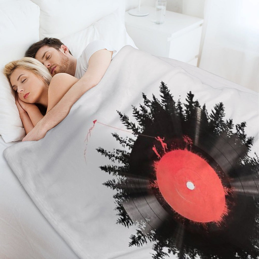 The Vinyl of My Life Anti-pilling Throw Blanket