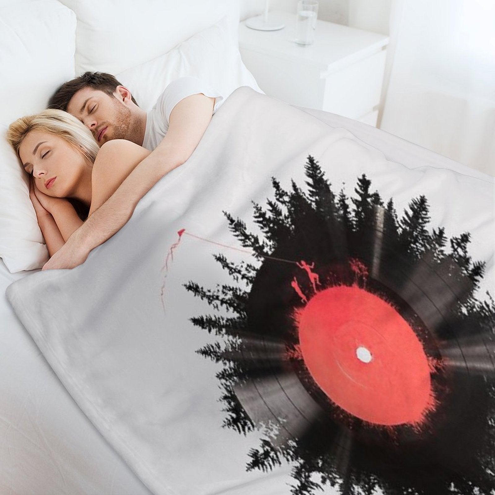 The Vinyl of My Life Anti-pilling Throw Blanket