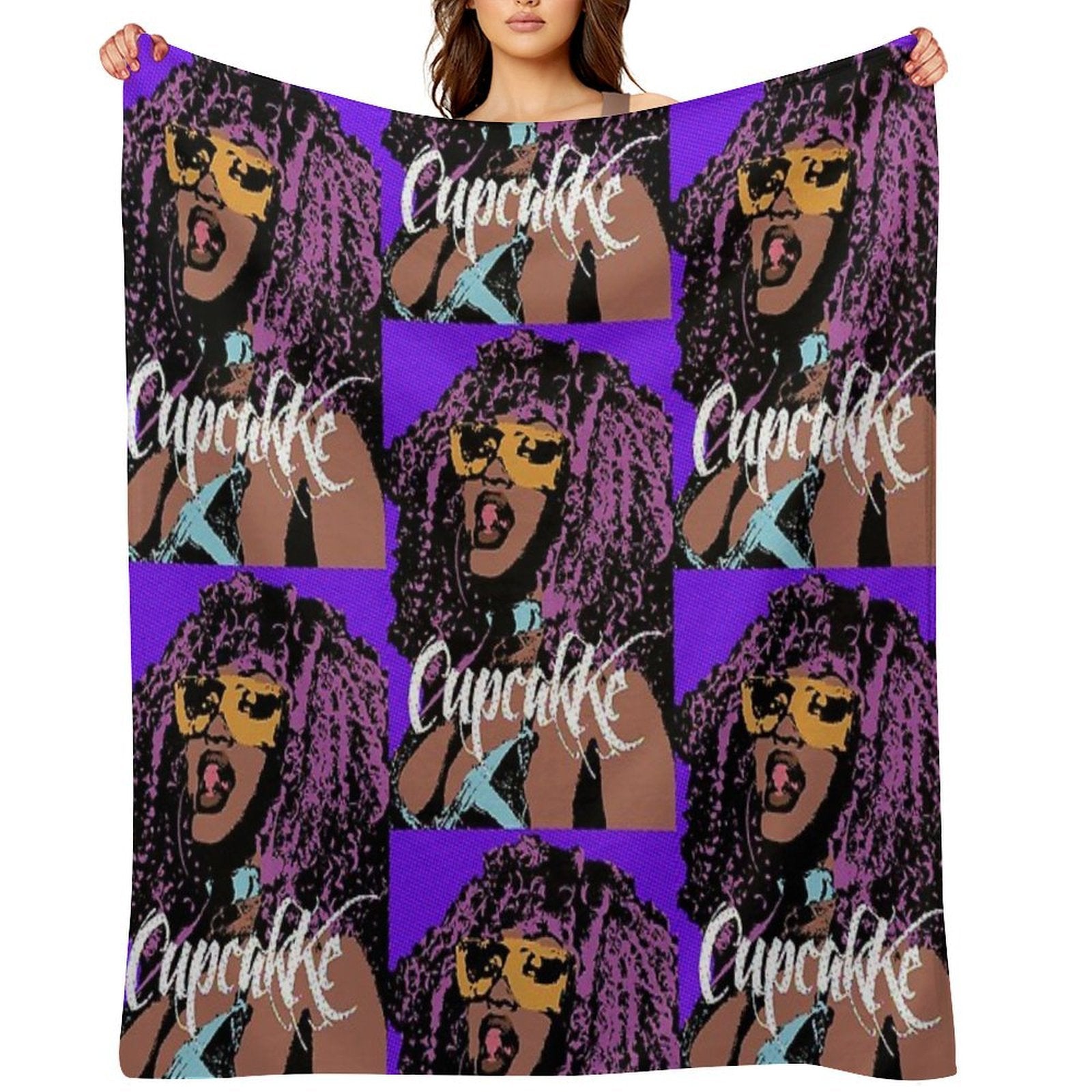 Cupcakke Pop Art Versatility Throw Blanket