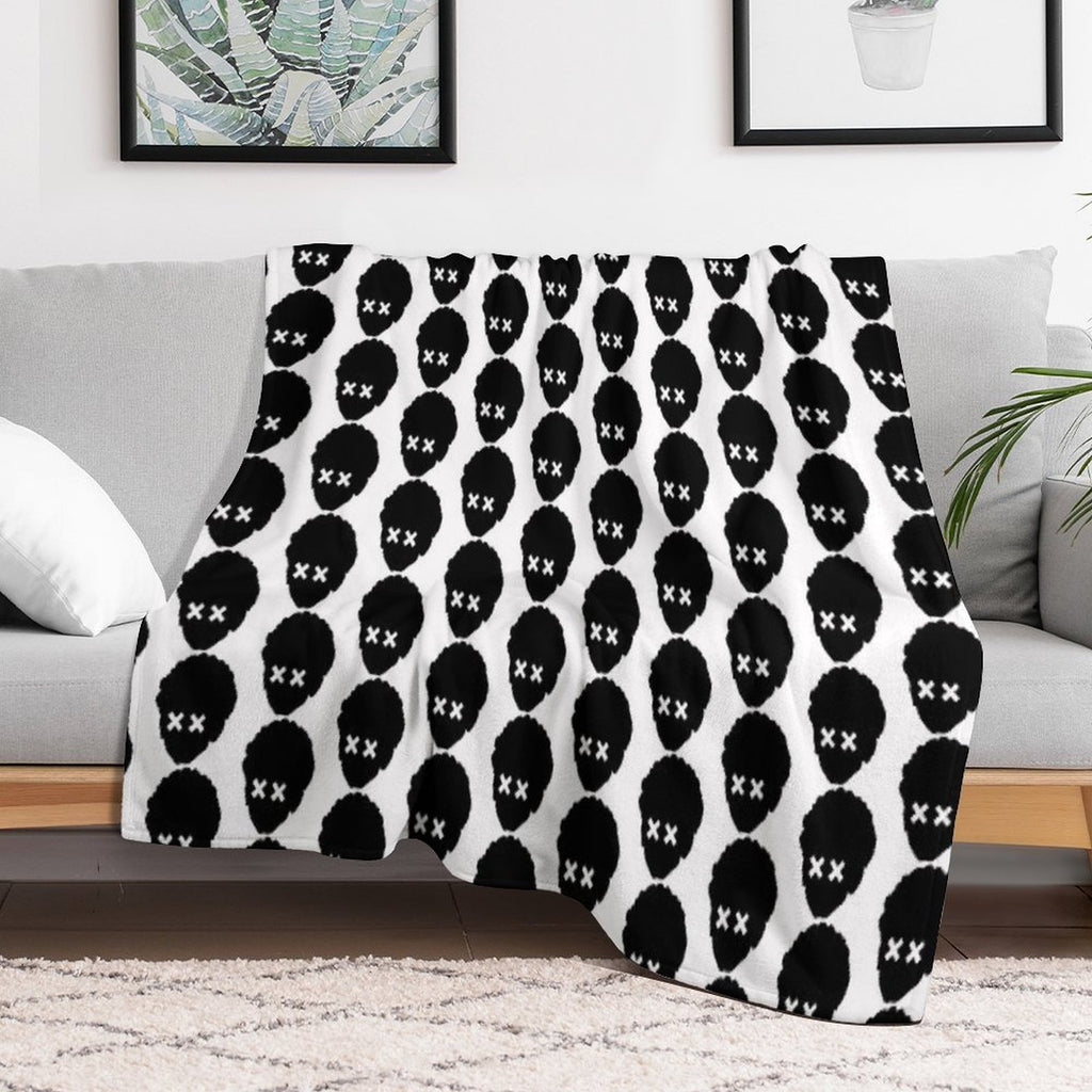 Grandson XX Logo Easy Care Throw Blanket