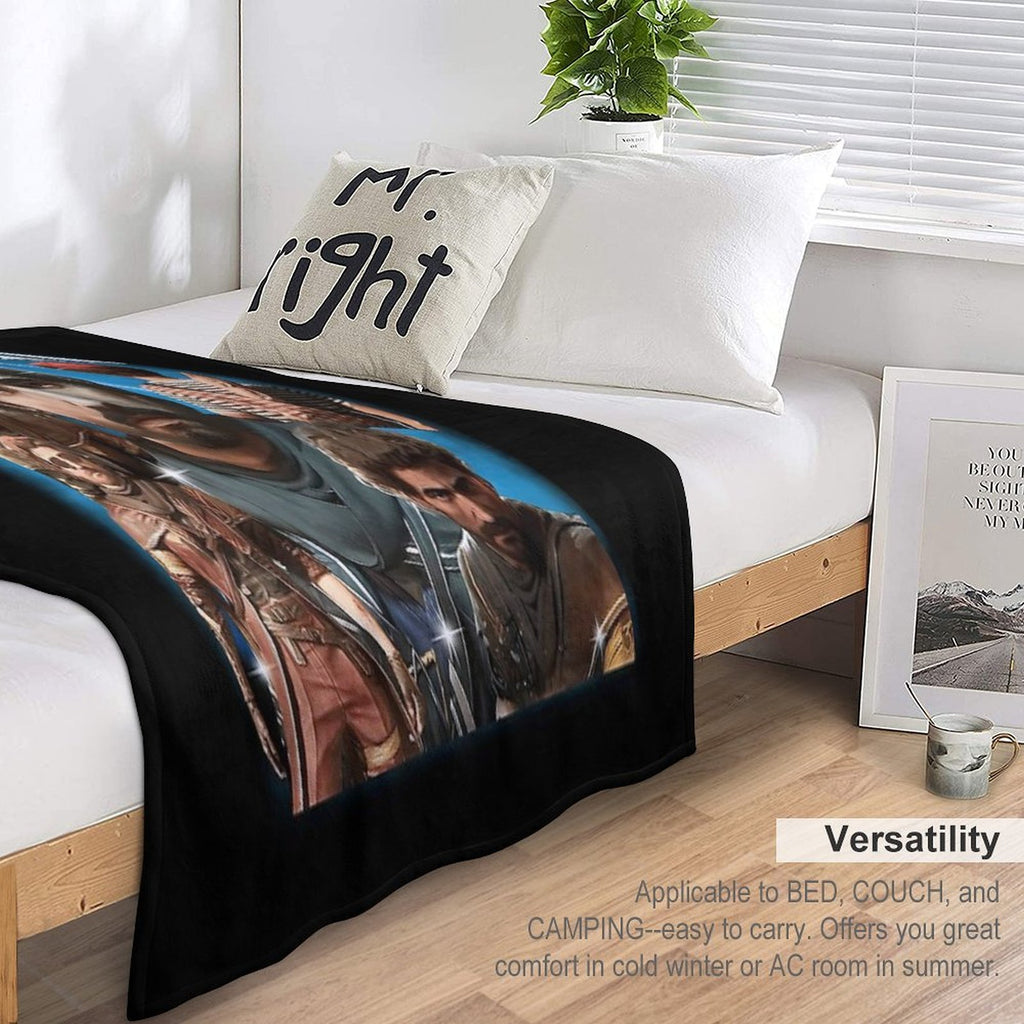 Girl Dinner Gustave Clair Obscur Expedition 33 Sustainable Throw Blanket