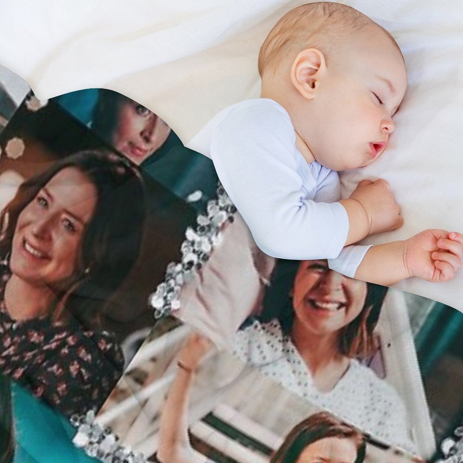 Amelia Shepherd Collage ) Quick-dry Throw Blanket