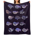 Whale Day Multi-functional Throw Blanket