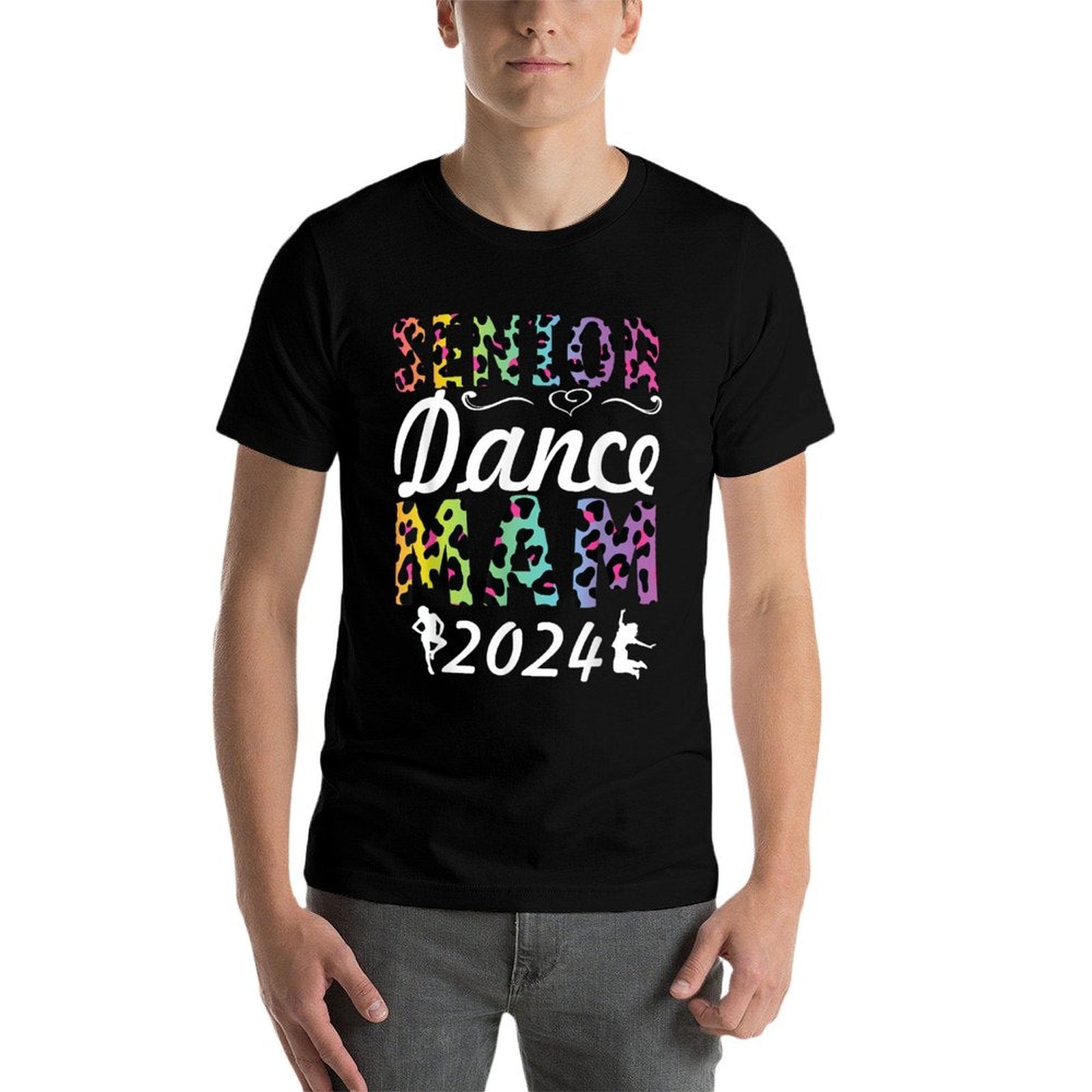 Senior Dance Mam 2024 Happy Last Day Of School Son Daughter  Easy-care T-Shirt