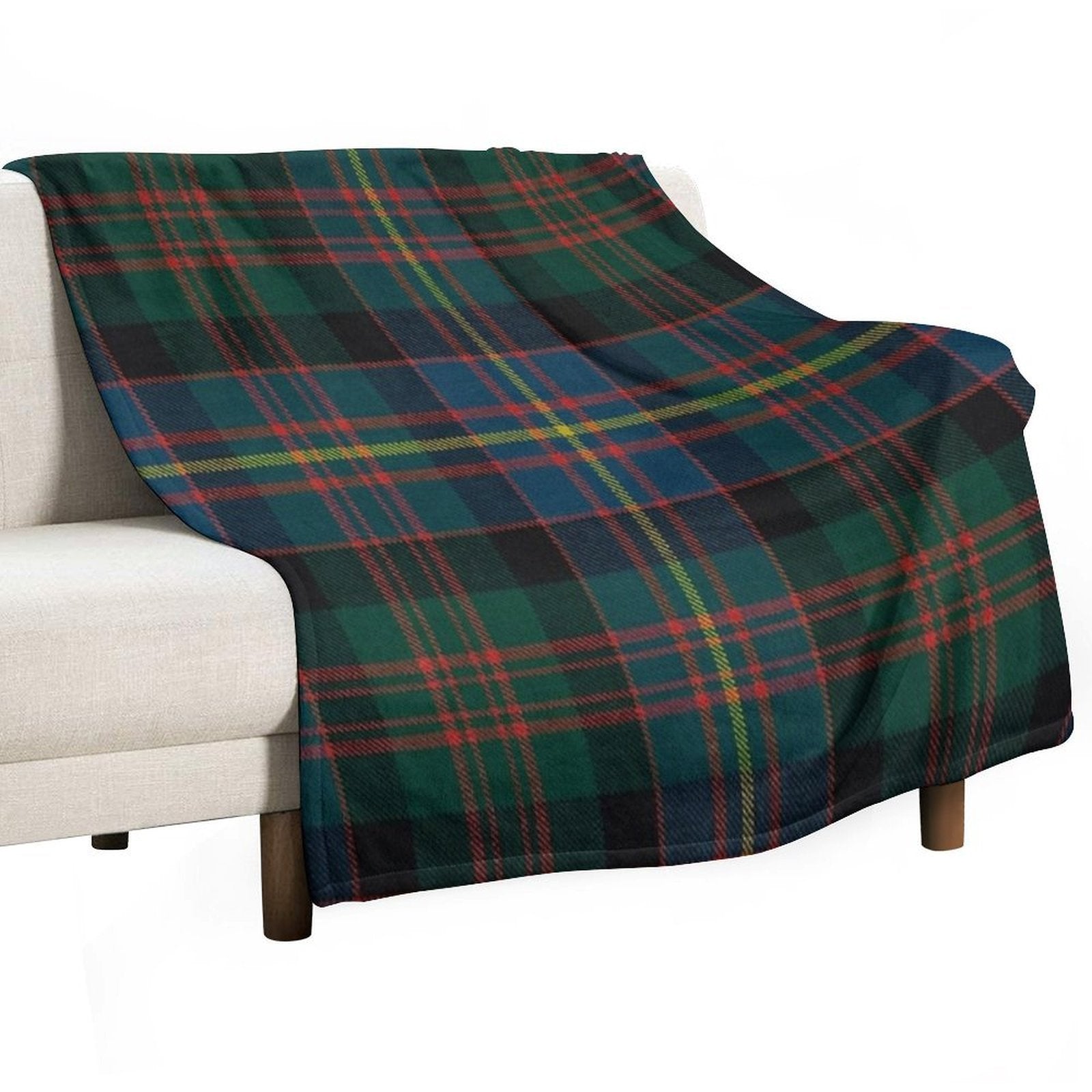 Cameron Of Erracht Scottish Tartan Anti-pilling Throw Blanket