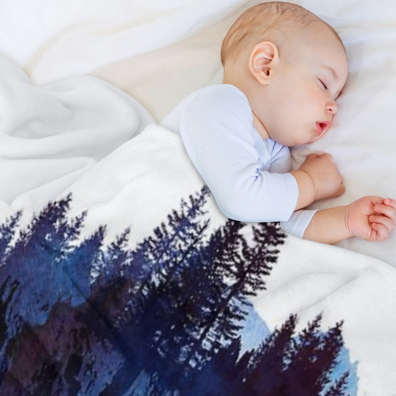Near to The Edge Eco-conscious Throw Blanket