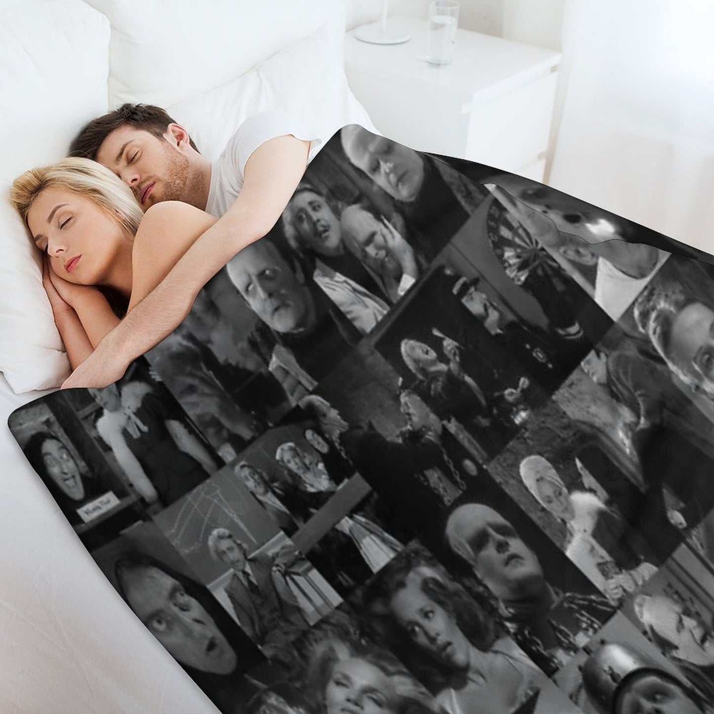 Young Frankenstein Plush Throw Blanket