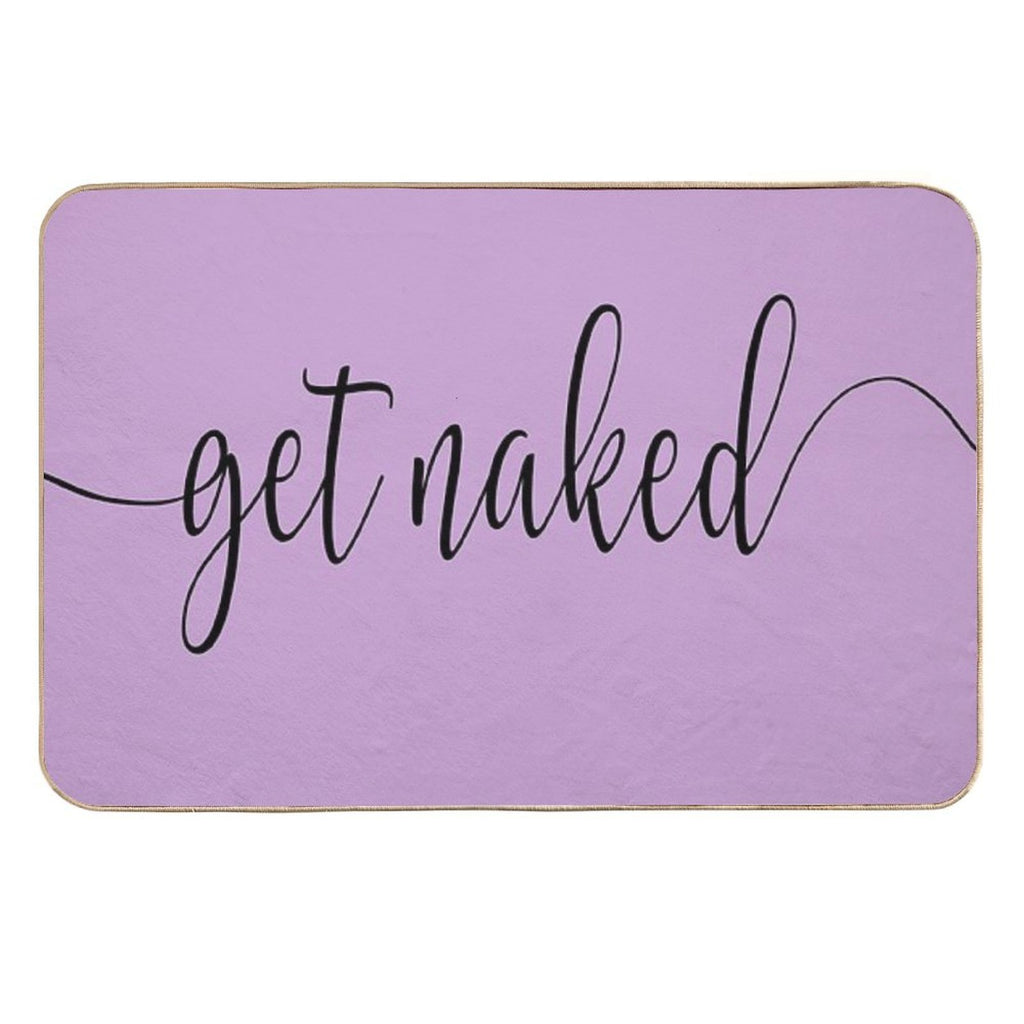 Get Naked Lilac  High-Traffic Bath Mat